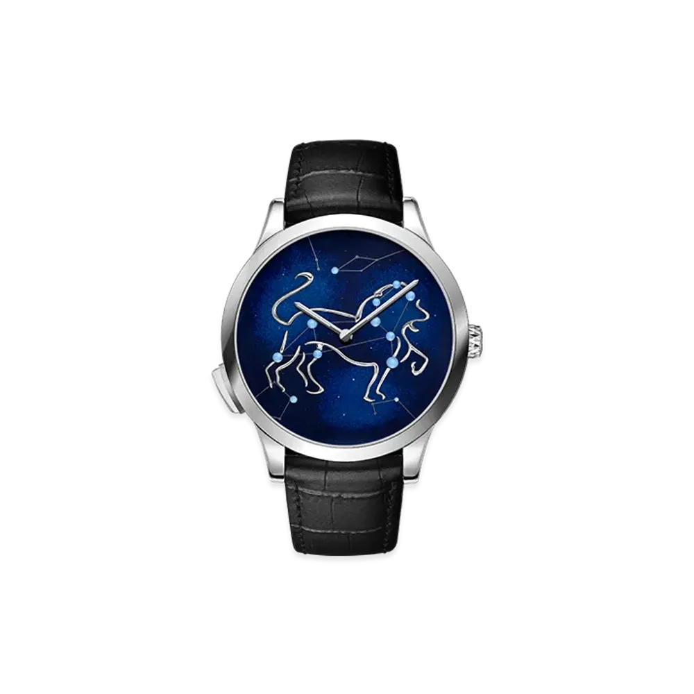 Van Cleef & Arpels Midnight Zodiaque Lumineux Leonis Leo watch "18K White gold"