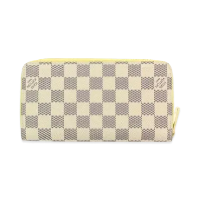 Louis Vuitton Zippy Wallet Damier Azur "Yellow"
