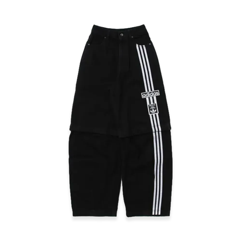 adidas Women's Adibreak Denim 2-In-1 Pants "True Black Denim"