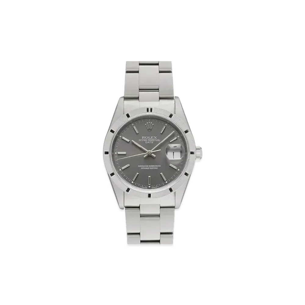 ROLEX Oyster Perpetual Date "Gray/Stainless Steel"