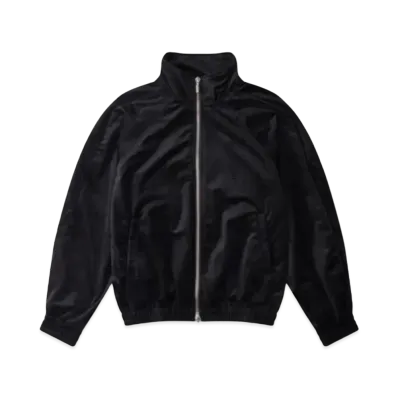 RHUDE Velvet Track Jacket "Black"