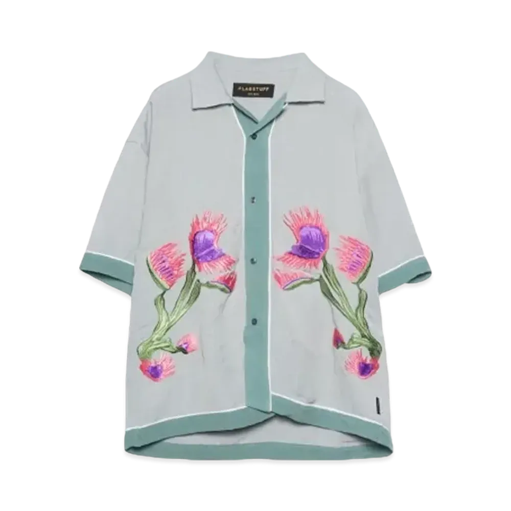 F-LAGSTUF-F carnivorous plant S/S SHIRTS "GREEN"