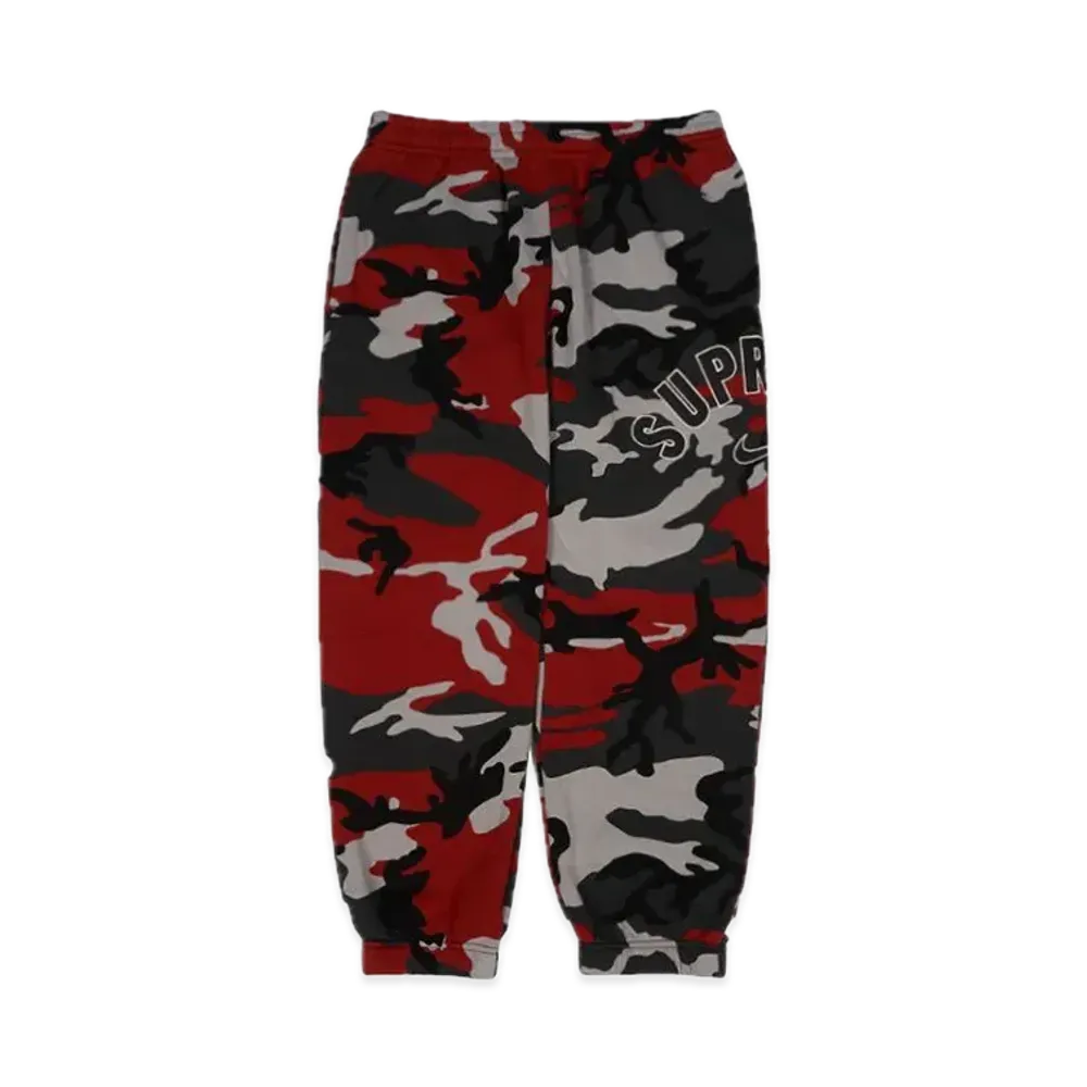 Supreme x Nike Arc Sweatpant "Red Camo"