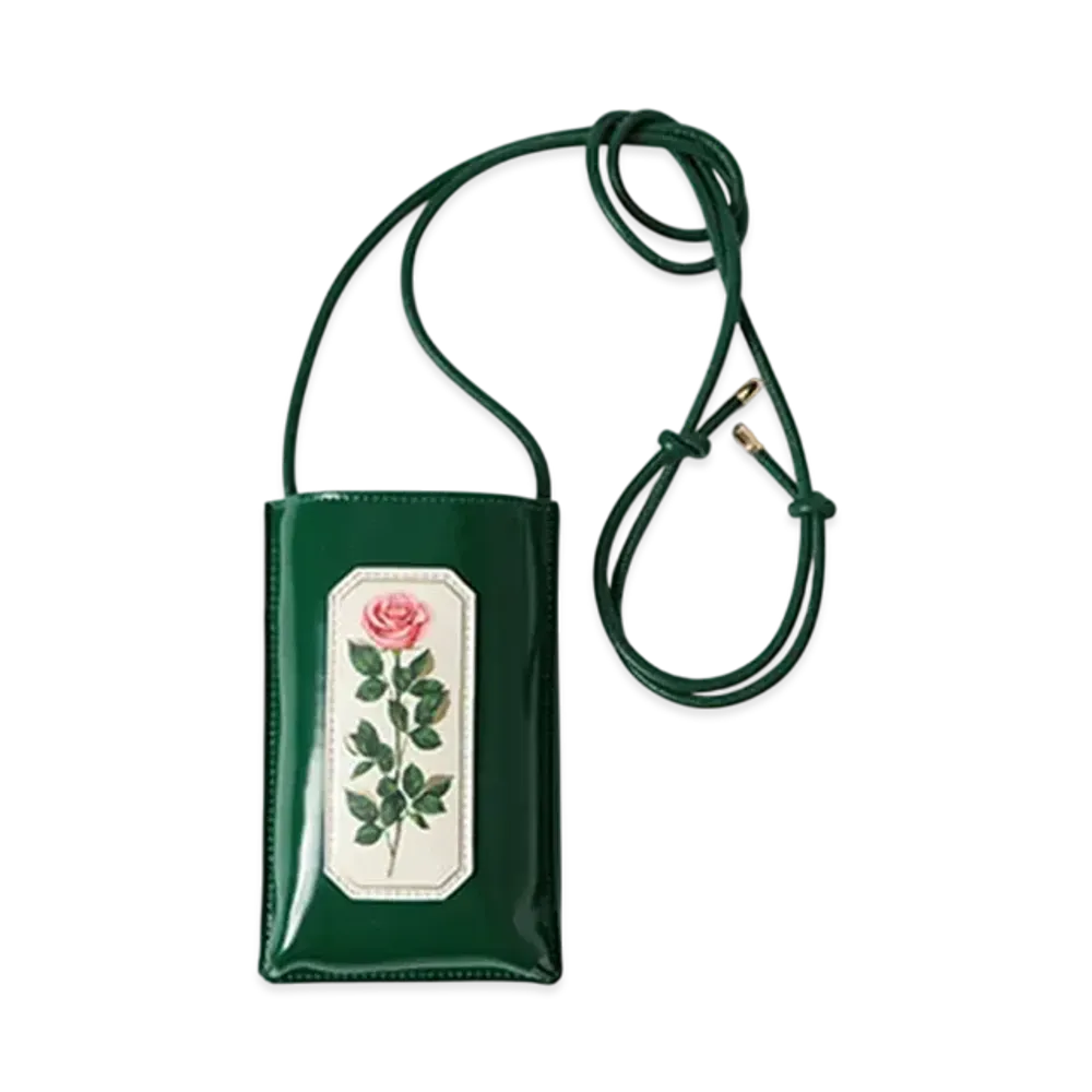 BEAMS COUTURE x RURU MARY'S Smartphone Shoulder "Green"