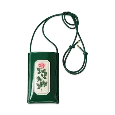 BEAMS COUTURE x RURU MARY'S Smartphone Shoulder "Green"