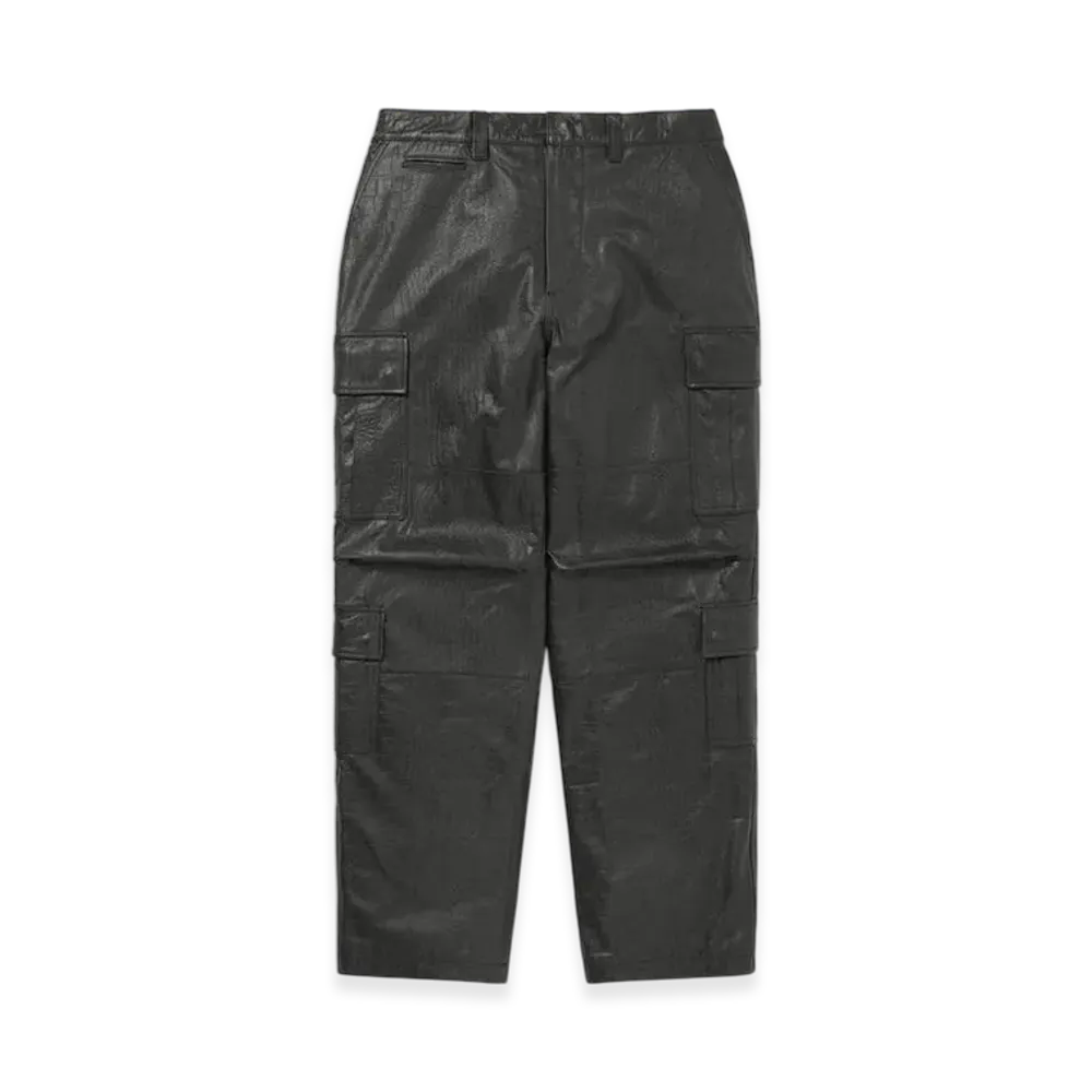 thisisneverthat Leather BDU Pant "Black"