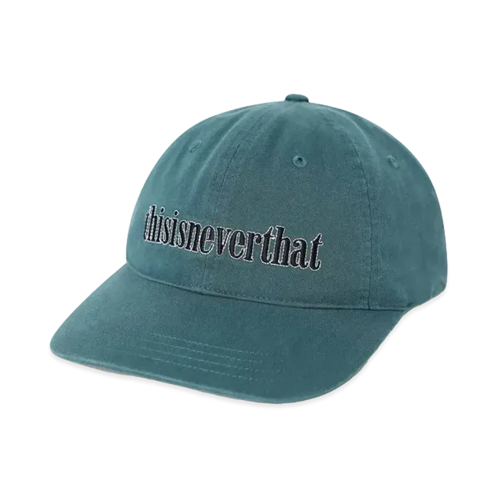 thisisneverthat Double Stitch Onyx Cap "Blue Green"