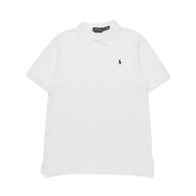 Polo Ralph Lauren Kids SS Basic Mesh Polo "White"