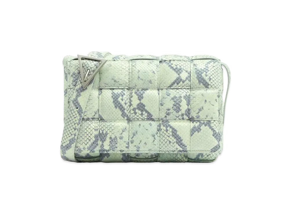 Bottega Veneta Padded Cassette "Dew/Black"