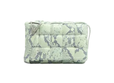 Bottega Veneta Padded Cassette "Dew/Black"