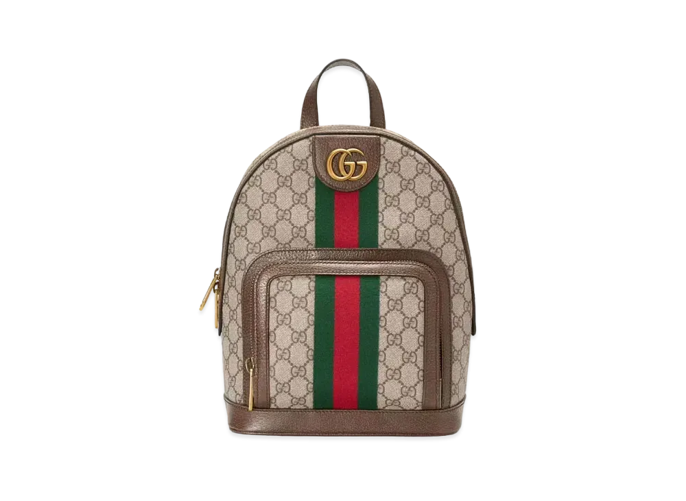 GUCCI Ophidia GG Supreme Backpack "Beige/Ebony/Brown"