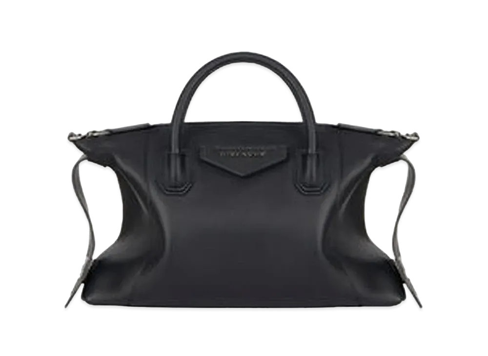 GIVENCHY Small Antigona Soft Bag in Smooth Leather "Black"