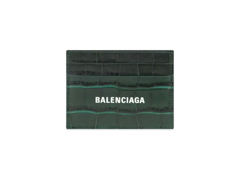 BALENCIAGA Cash Card Holder "Green"