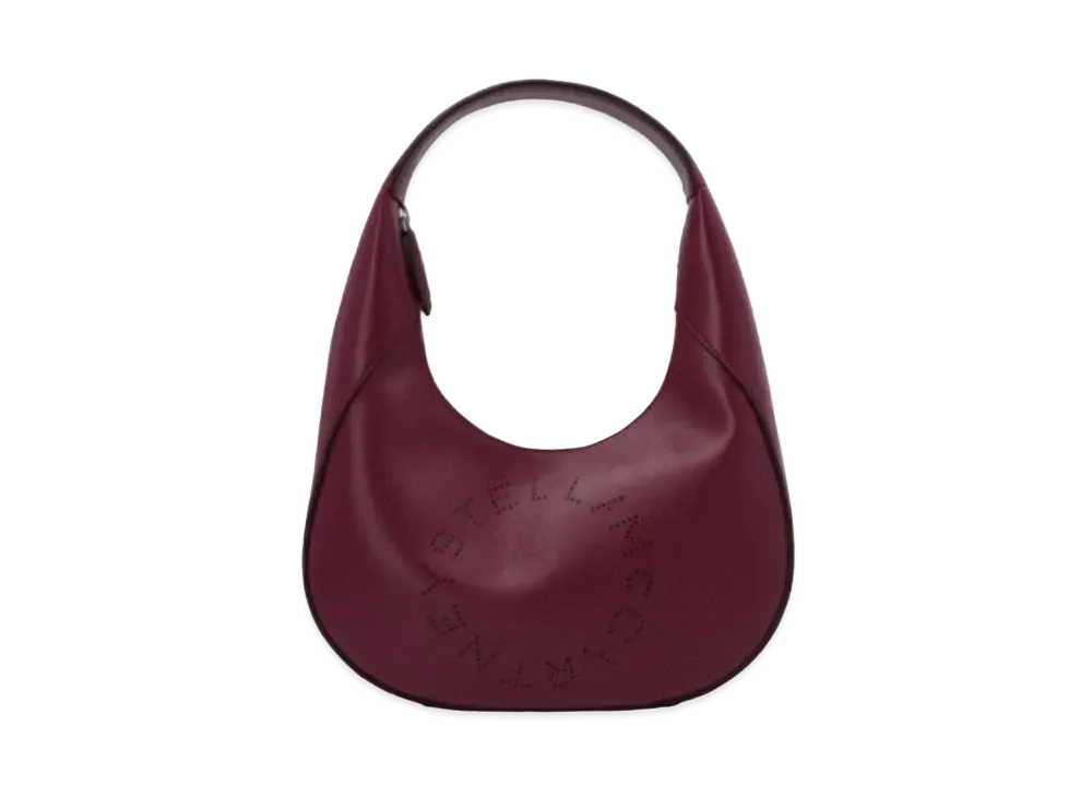 Stella McCartney Small Stella Logo Shoulder Bag "Violet"