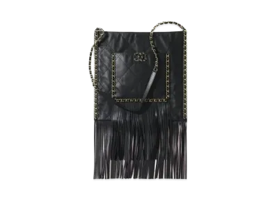 CHANEL Shopping Bag Calfskin "Black"