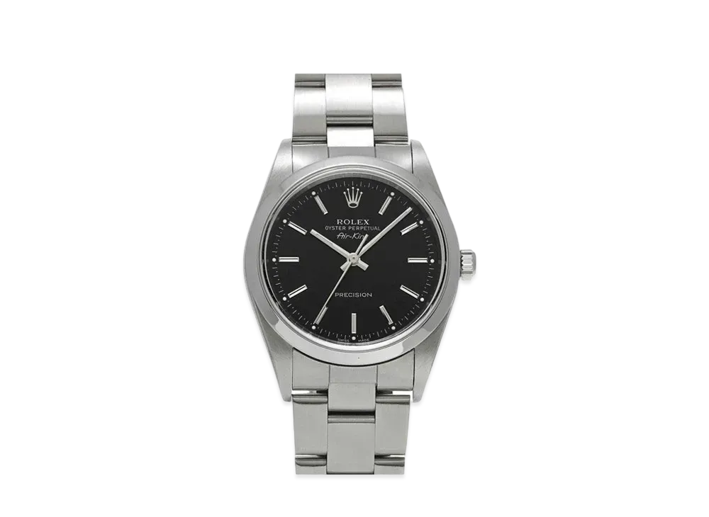 ROLEX Air-King "Black/Stainless Steel"