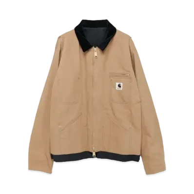 Carhartt WIP × sacai Reversible Duck Jacket "BeigexNavy" 24-03391M