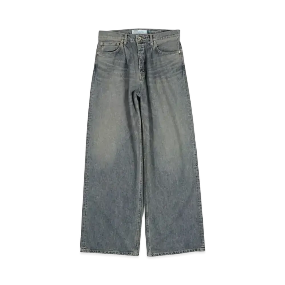 DAIRIKU Wide Vintage Denim Pants "Indigo"