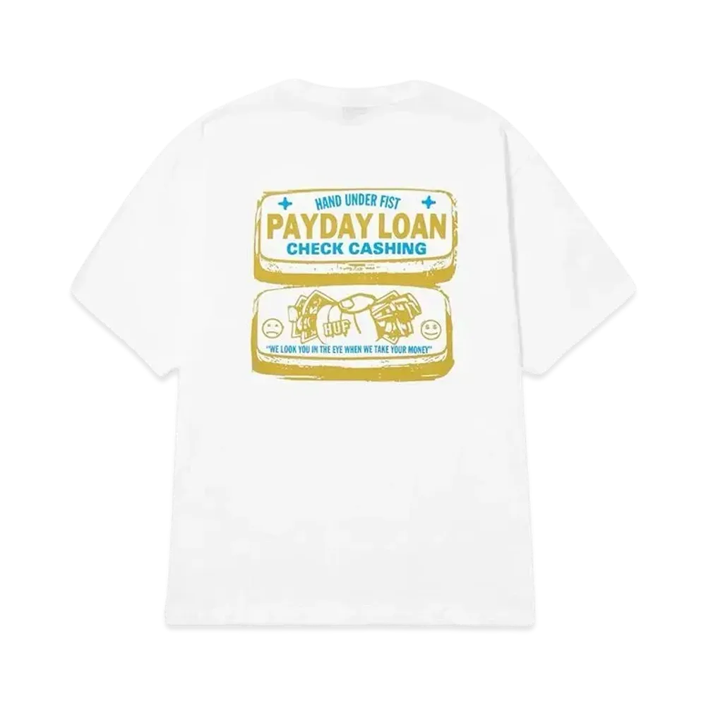 HUF Pay Day Tee "White"