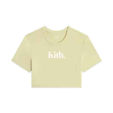 Kith Women's Misha Crop Tee "Pandan"