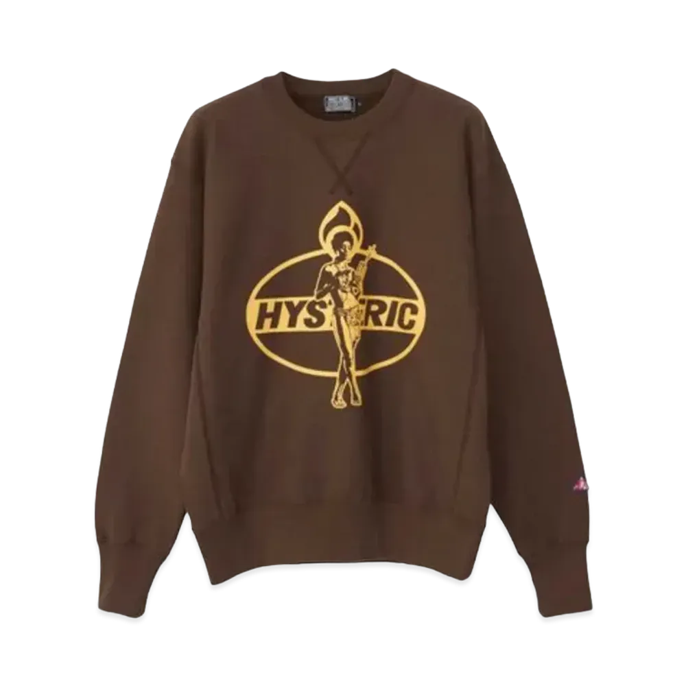 HYSTERIC GLAMOUR Dynamite Angel Sweat "Brown"