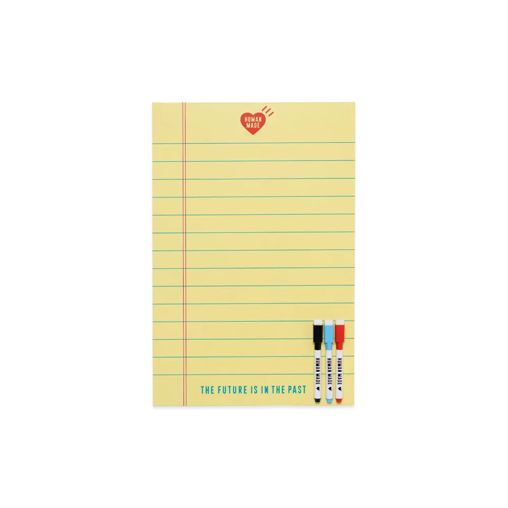 HUMAN MADE Legal Pad Board "Yellow"