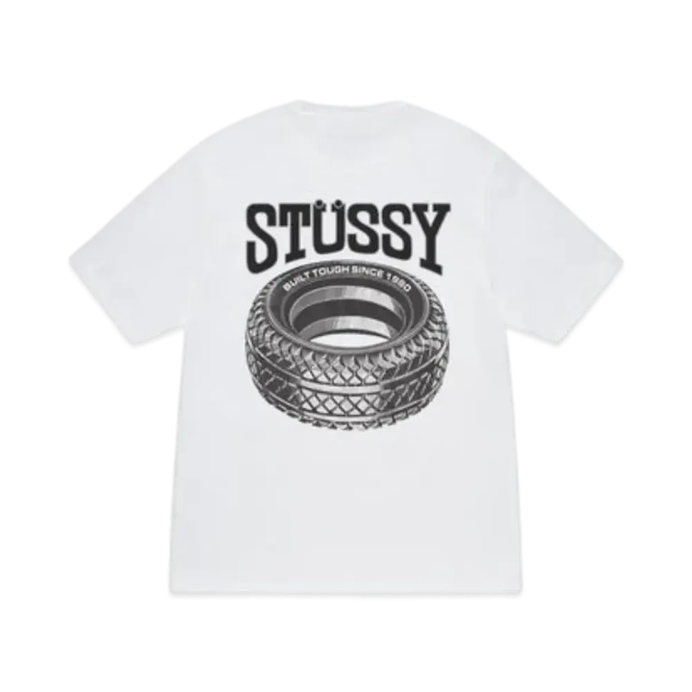 Stussy Tough Tread Tee "White"