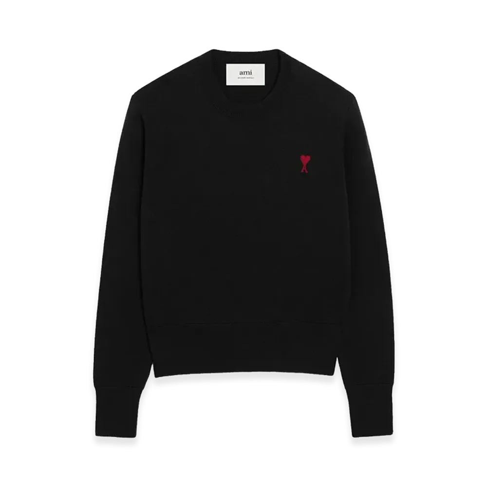 AMI PARIS Women's Wool Sweater "Black"