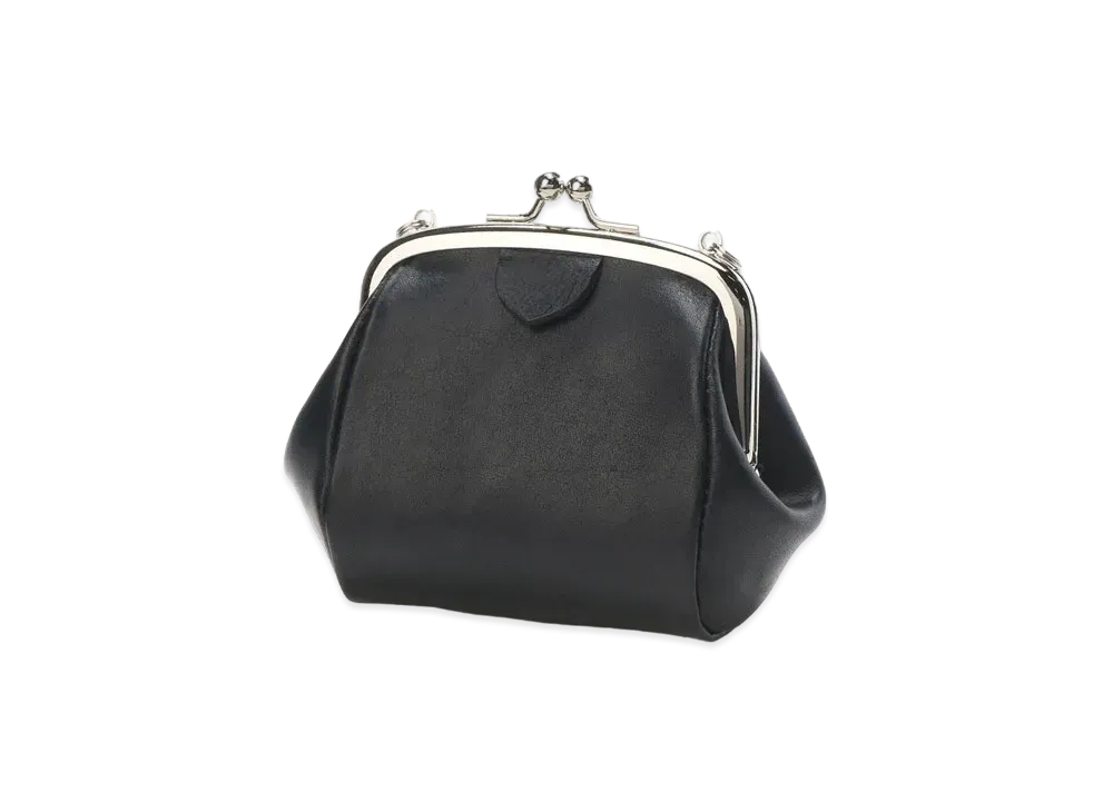 Yohji Yamamoto Y's SEMI GLOSS LEATHER CLASP NECKLESS M "Black"