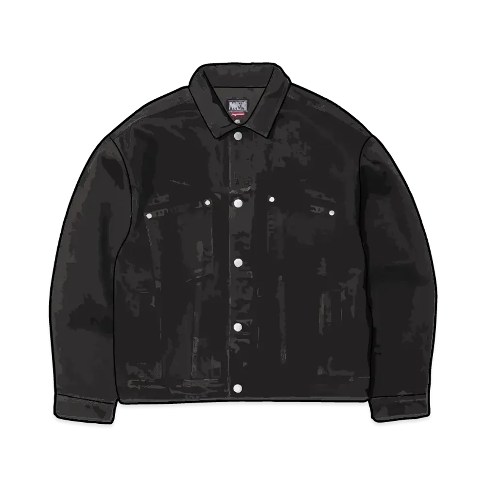 Supreme x Marithe + Francois Girbaud X-Seam Denim Trucker Jacket "Black"