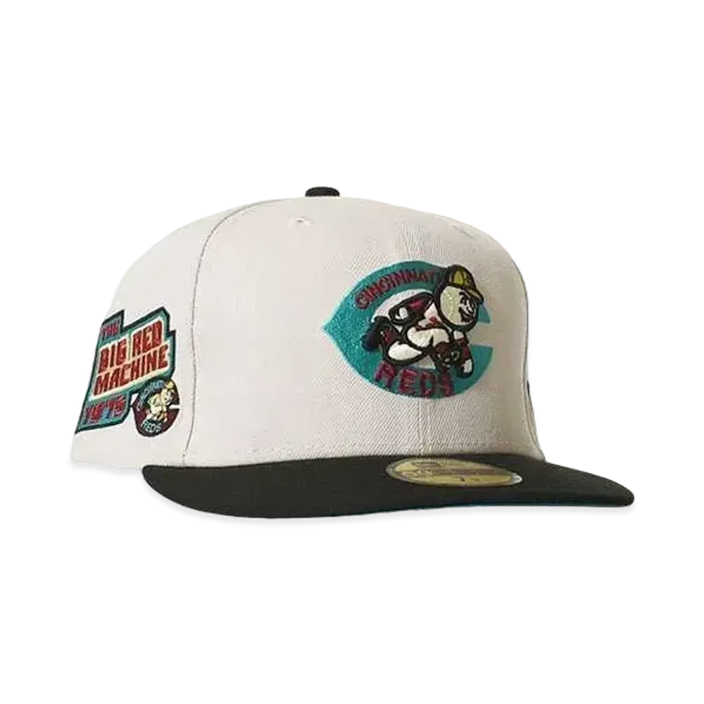 NEW ERA Cincinnati Reds 1975 BIG RED MACHINE "NATURAL×BLACK"