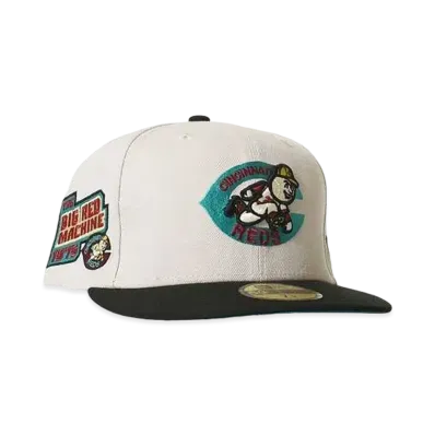 NEW ERA Cincinnati Reds 1975 BIG RED MACHINE "NATURAL×BLACK"