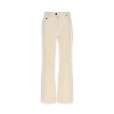 The Row Women's Denim Fargo Jeans "Beige/Sand"