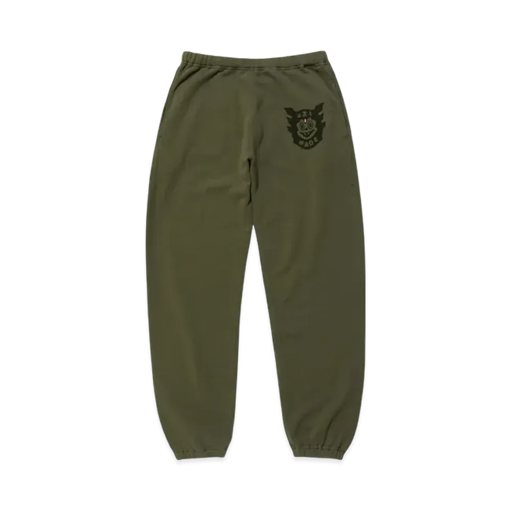 HUMAN MADE Uzi Made Sweatpants "Olive Drab"