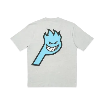 PALACE SPITFIRE P-Head T-Shirt "Grey Marl"
