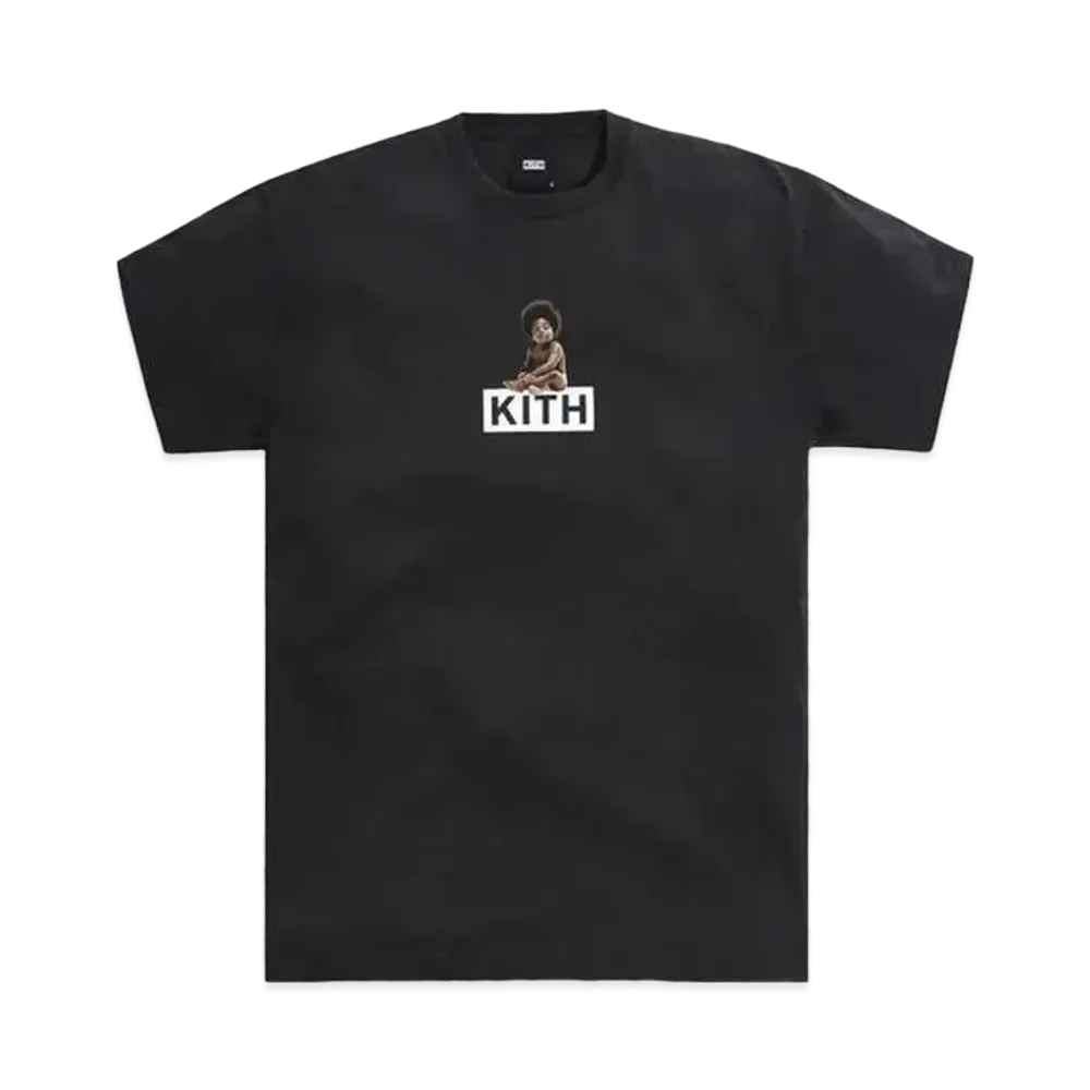 Kith The Notorious B.I.G Ready to Die Classic Logo Vintage Tee "Black" KH030055-100