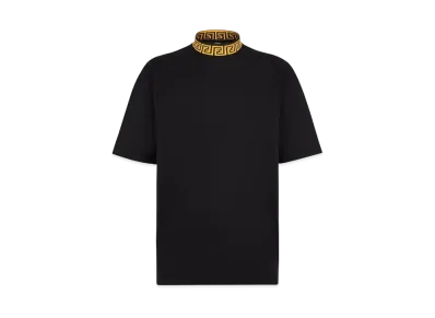 FENDI x Versace Fendace Black Jersey T-Shirt "Black"