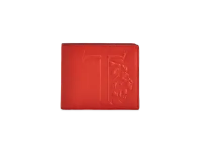TOD'S Leather Wallet "Orange"