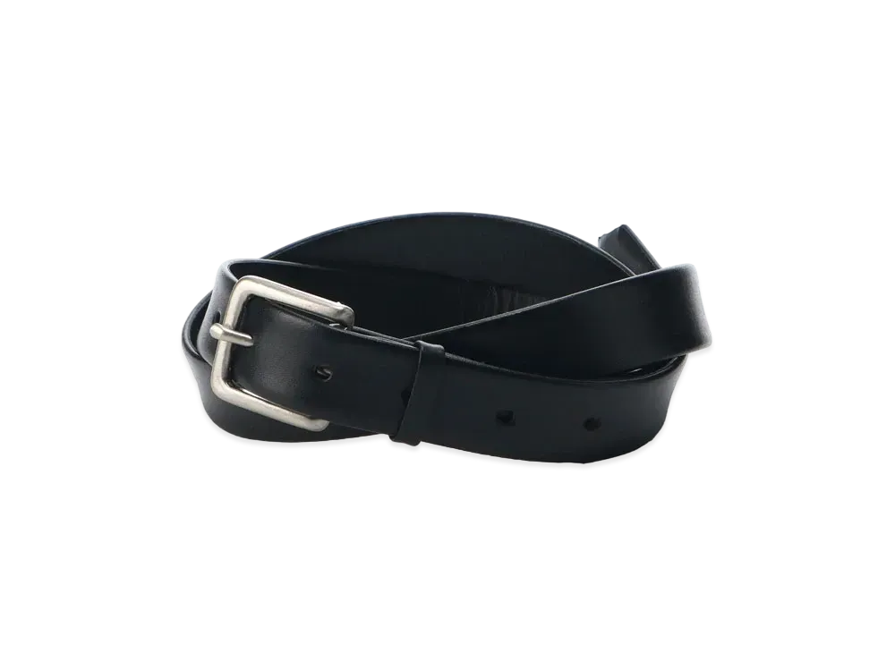 Yohji Yamamoto Y's SOFT COLOR LEATHER FOLDING BELT "Black"