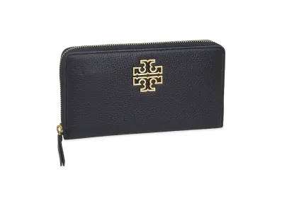TORY BURCH Women's Britten Zip Continental Wallet "Black"