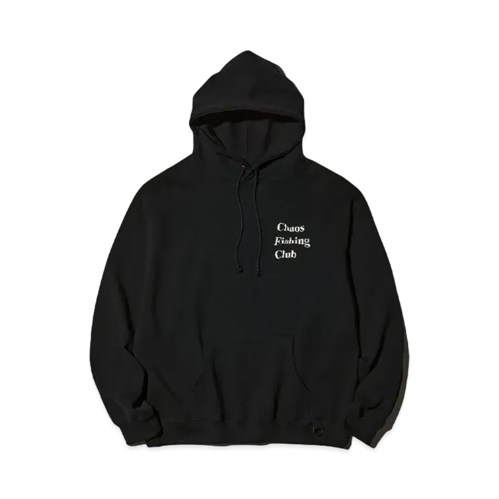 Chaos Fishing Club LOGO HOODIE "BLACK"