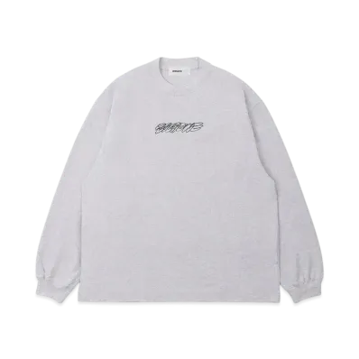 everyone Logo By Vincent L/S Tee "Ash Gray"