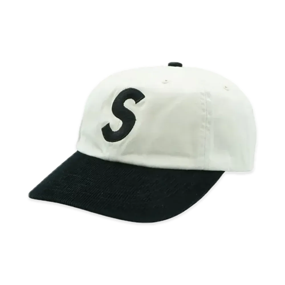 Supreme 2-Tone S Logo 6-Panel "Stone"