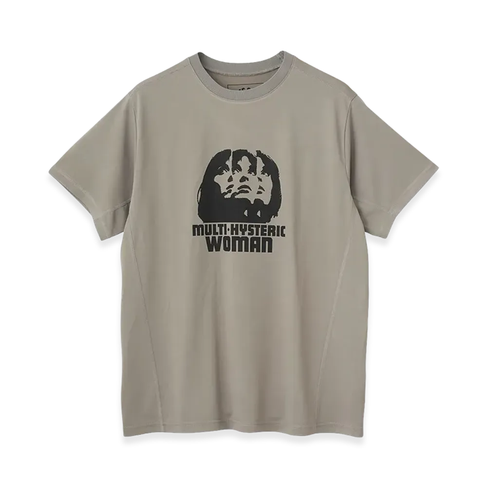 HYSTERIC GLAMOUR Multi Hysteric Woman Functional T-Shirt "Khaki"