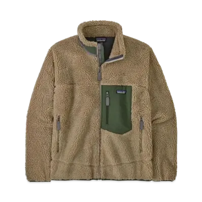 Patagonia Men's Fleece Jacket Retro X Outer Boa Jacket "KhakiGreen"