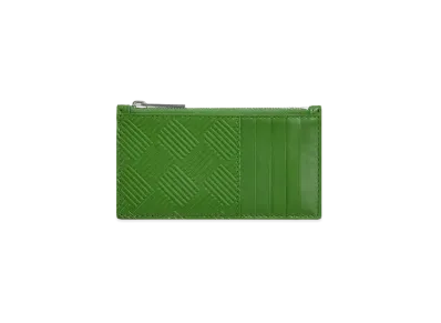 Bottega Veneta Zipped Card Holder "Lawn"