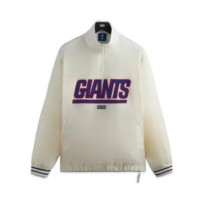 Kith x the NFL: Giants Nylon Mock Neck Quarter Zip "Nano"