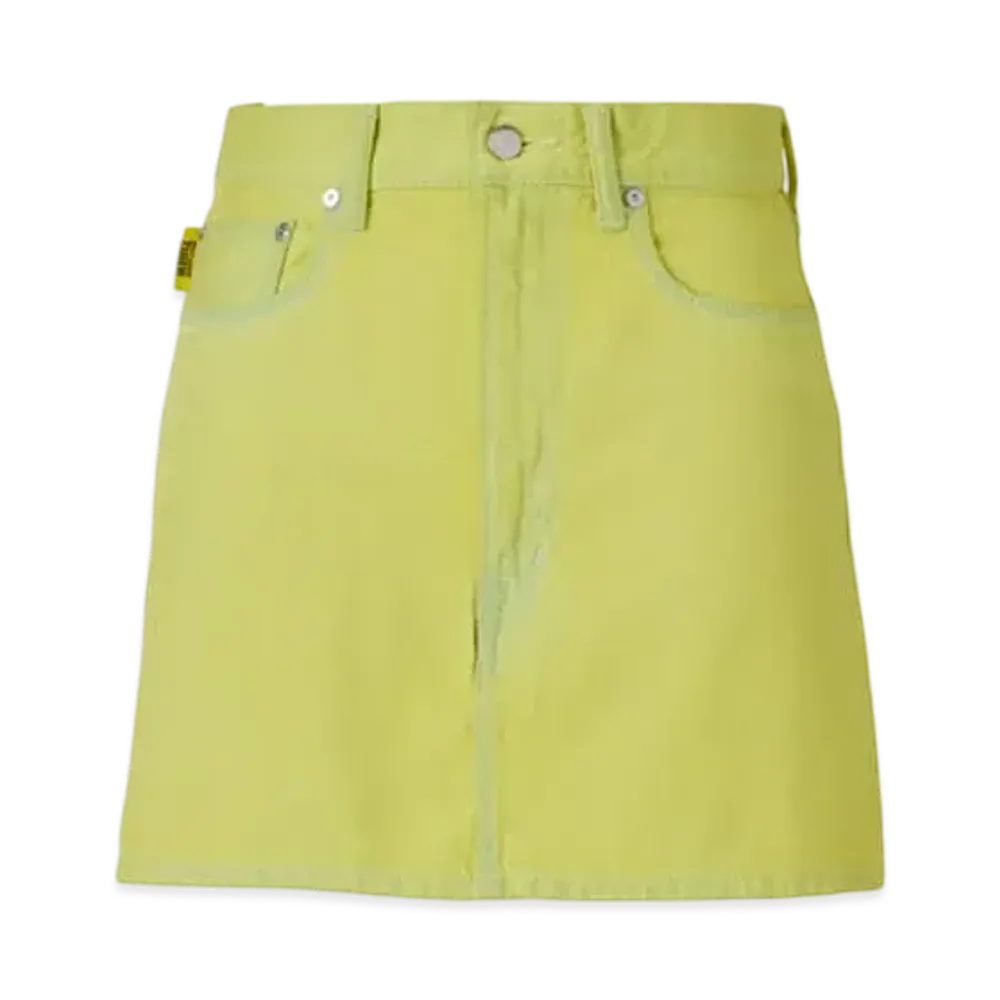 Onitsuka Tiger DENIVITA Women's Denim Skirt "Yellow"
