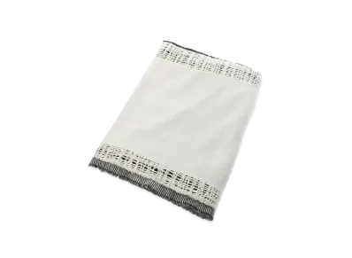 Yohji Yamamoto Y's WOOL SHRINKAGE BLANKET "Black"