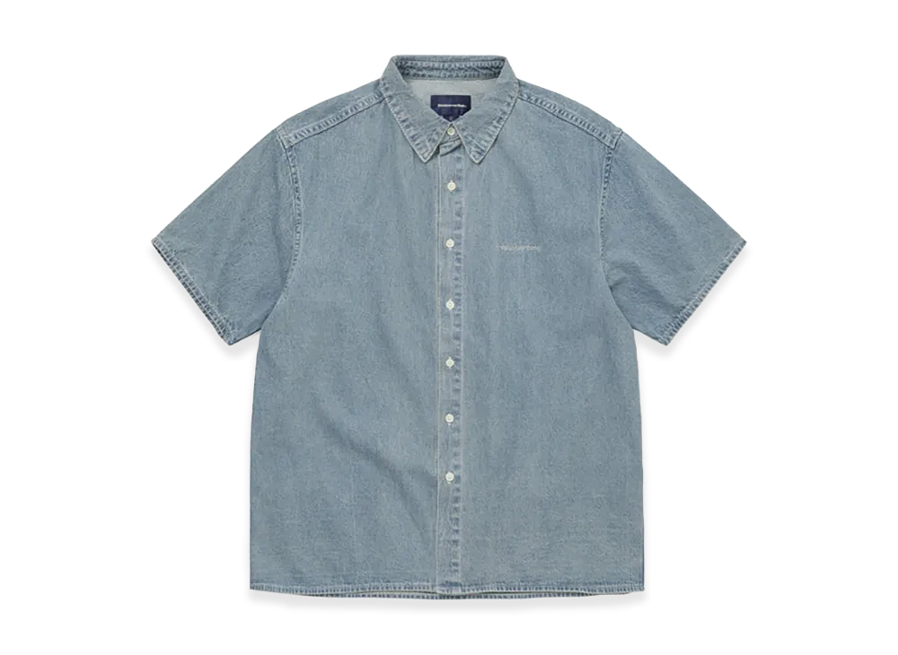 thisisneverthat Washed Denim S/S Shirt "Washed Blue"